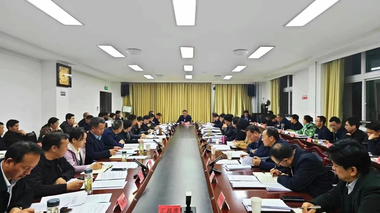 县委召开2024年第9次常委会（扩大）会议